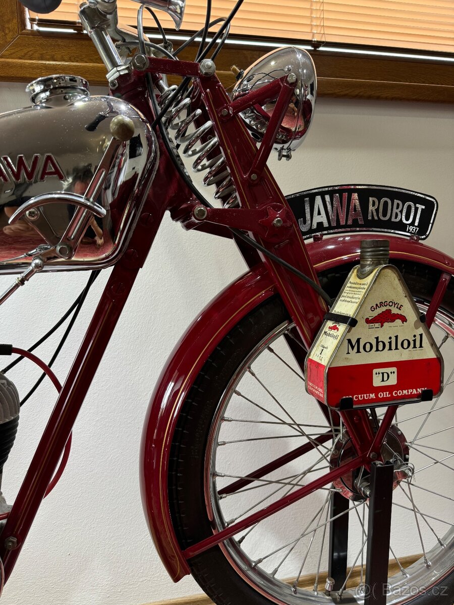 Jawa robot 100 a jawa 550 pařez - 9
