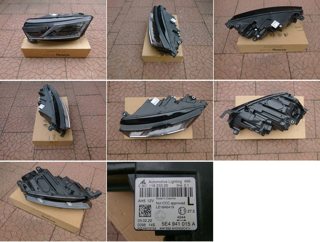 Škoda Octavia 4 originál světlo lampa full led 5E4941015A - 9