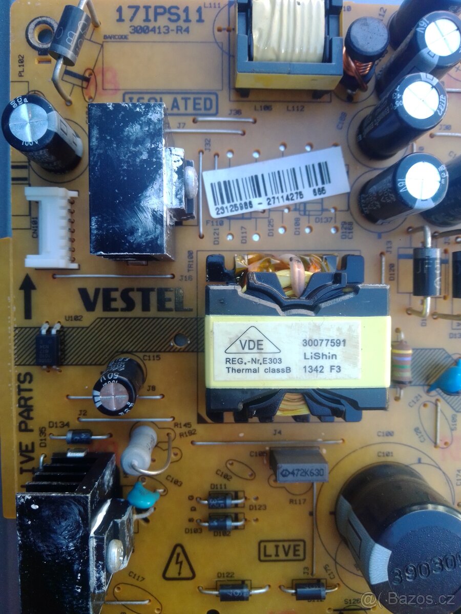 Funkční díly z televize Strong SRT32HA3003 Hyundai DLH32285 - 9