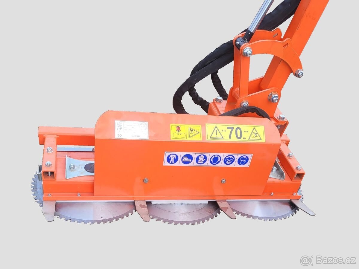 Mulčovací, hydraulické rameno Dabaki AM220 - C100 (vč.DPH) - 9