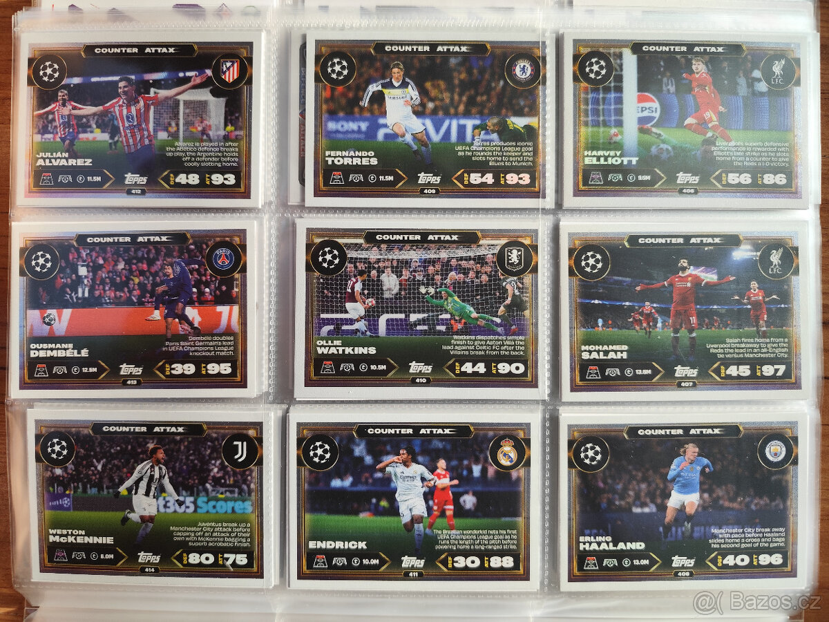 Fotbalové kartičky Match Attax 2025/26 - 9