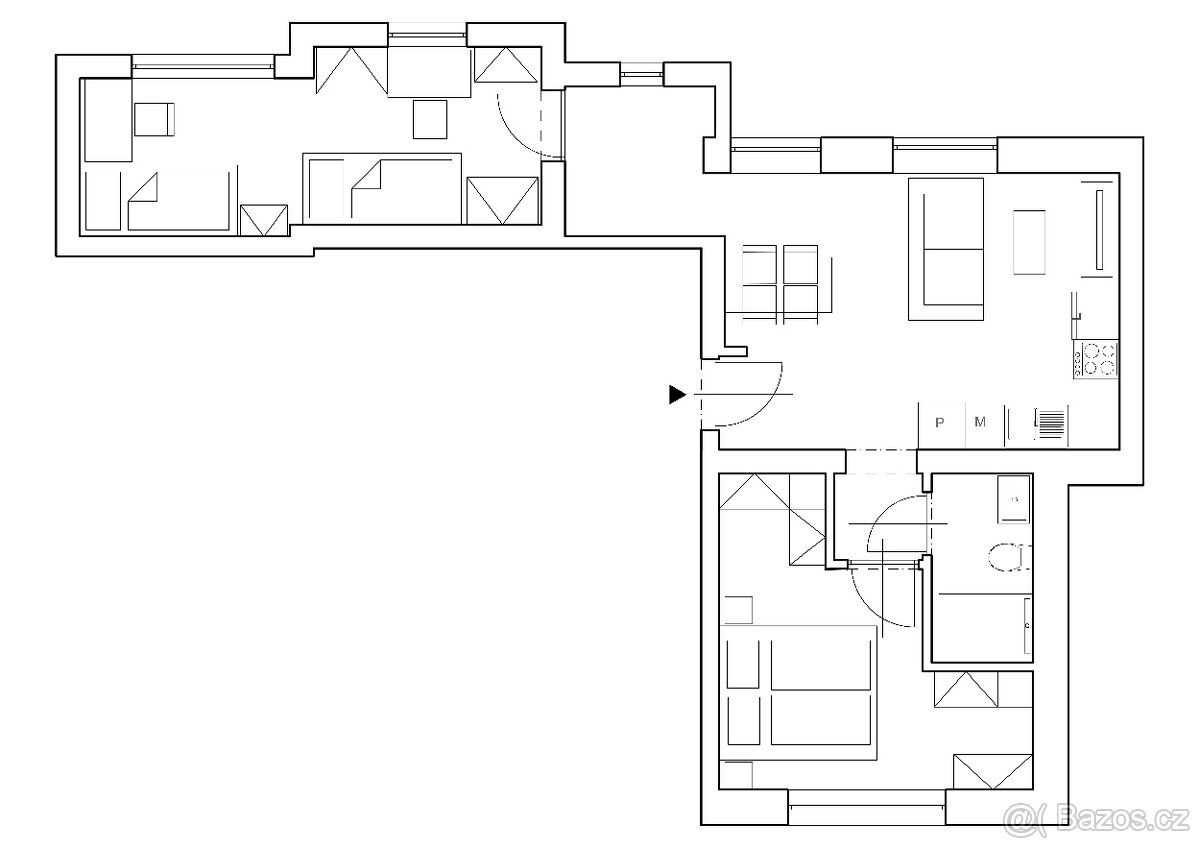Byt 3+kk v pasivu - 9