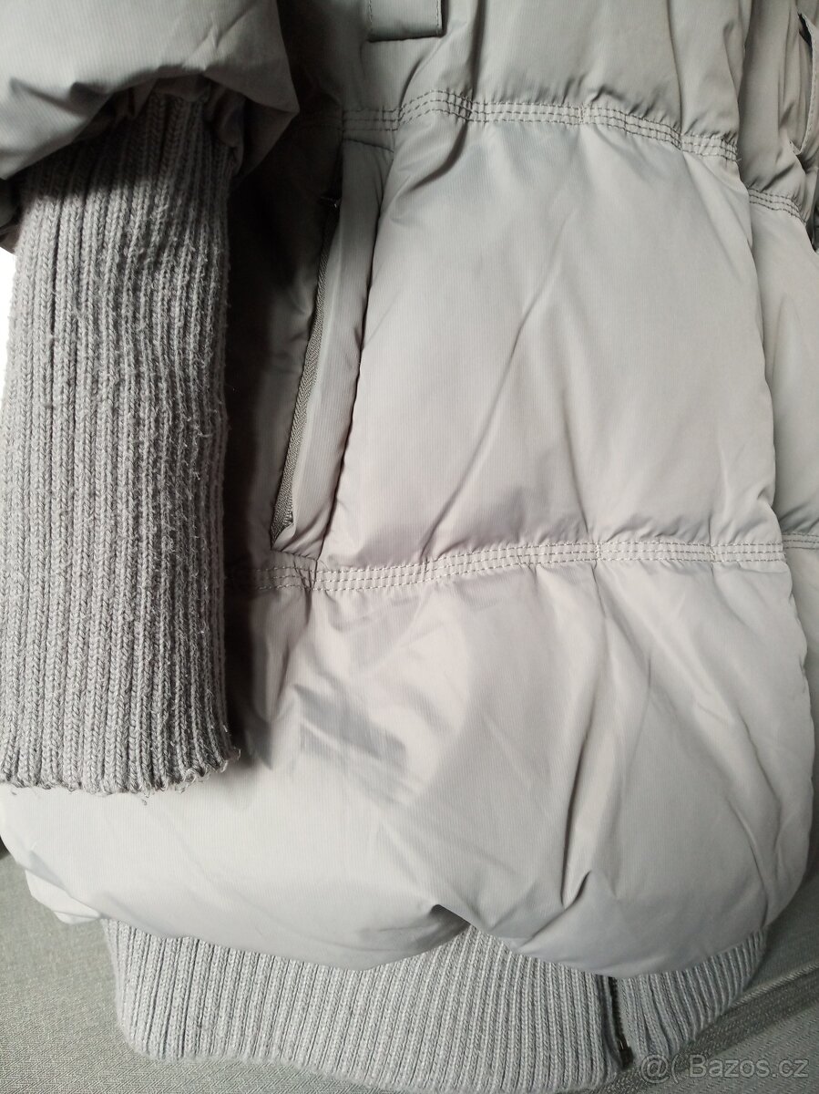 Zimní PÉŘOVÁ bunda kabát NEW YORKER v.40/M/L –JAKO NOVÁ - 9