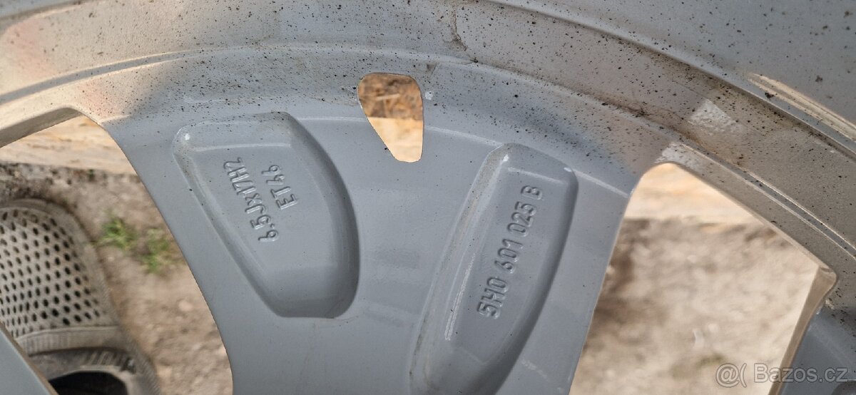 5x112 vw golf 8 R17 +☀️ letni pneu ZÁNOVNÍ STAV - 9