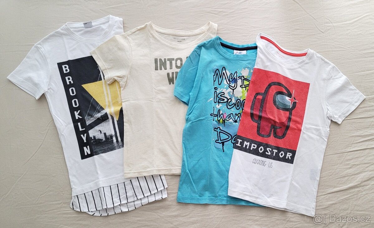 balíček oblečení vel. 128 - 9