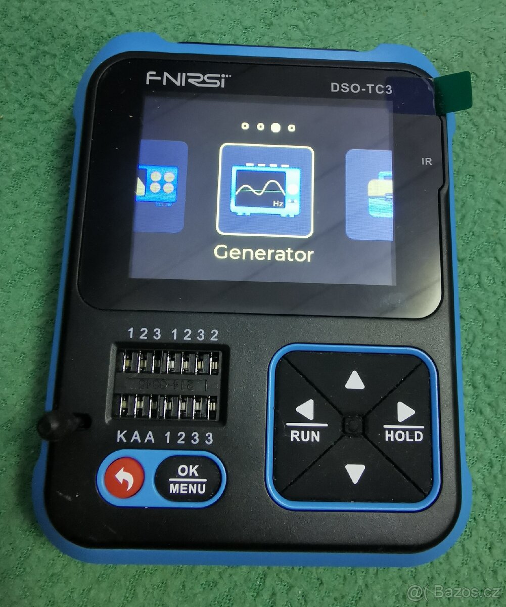 3-in-1 osciloskop, tester, generator - 9