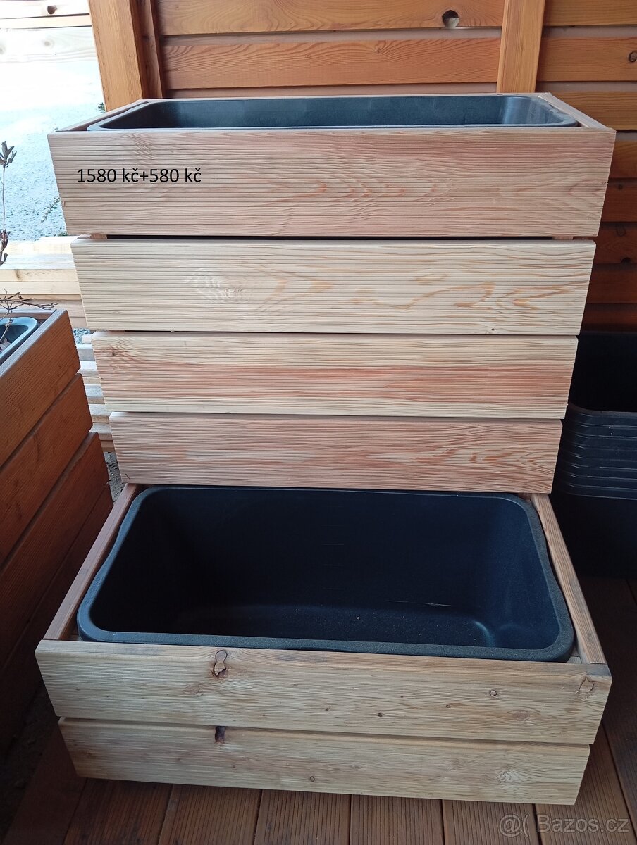 Vyvýšené modřínové truhlíky - 9