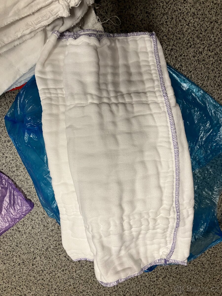 Látkové pleny Bambino mio - velký set - 9