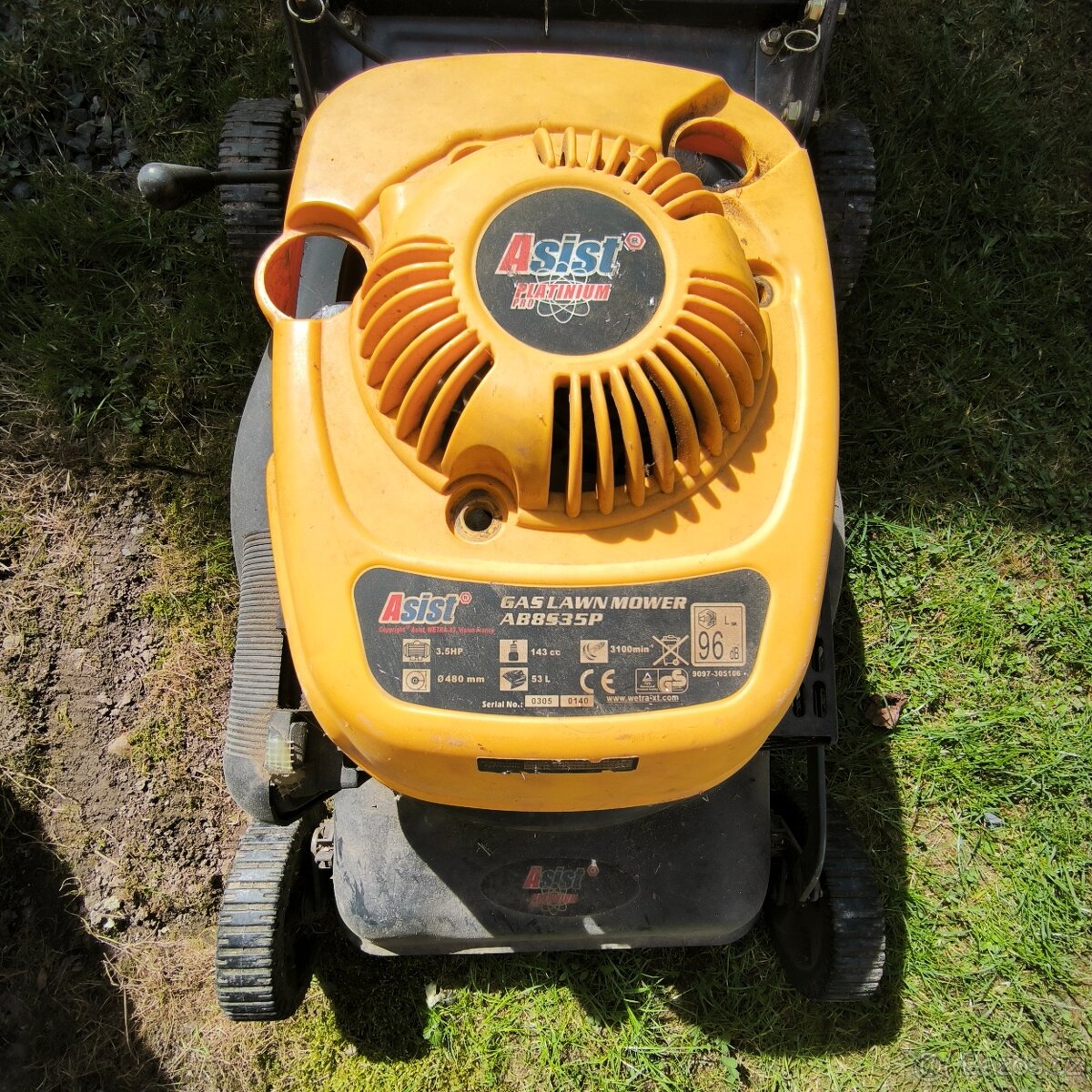 2× benzínová sekačka, ASIST + Mountfield (Briggs), na opravu - 9