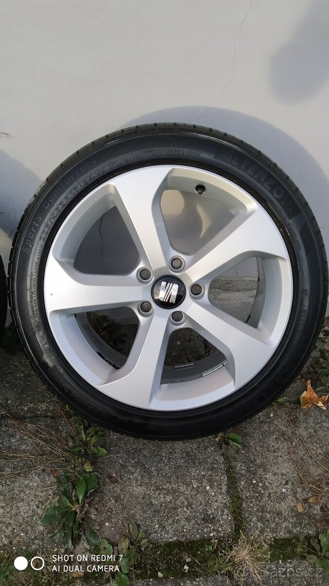 Alu orig. letní sada VW Brooklyn 5x112 7,5J - 9
