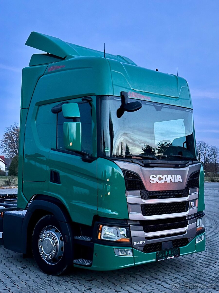 Scania G450 / RÁM PRO STAVBU / BDF / AUTOMATICKÁ PŘEVODOVKA - 9