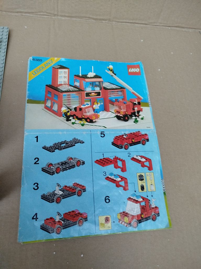 Lego 6385 Fire House-I - 9