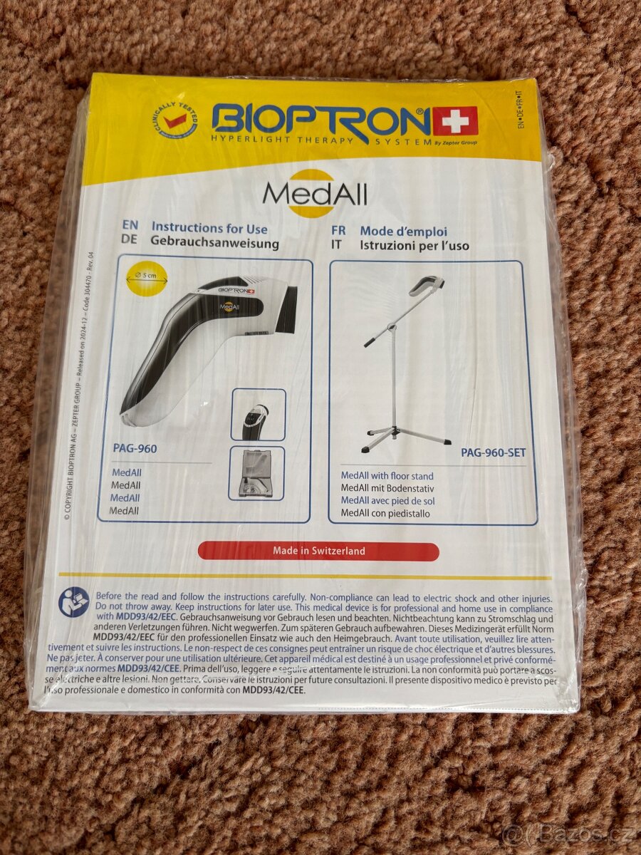 Bioptron medall a stojan - 9