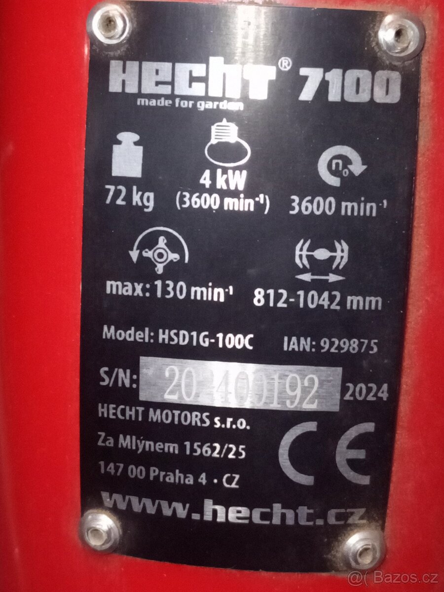 Prodám frézu HECHT 7100 - 9
