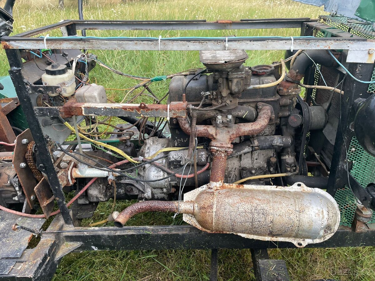 Malotraktor domácí výroby - 9