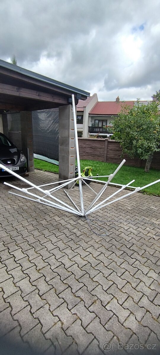 Hospodský deštník -konstrukce - 9