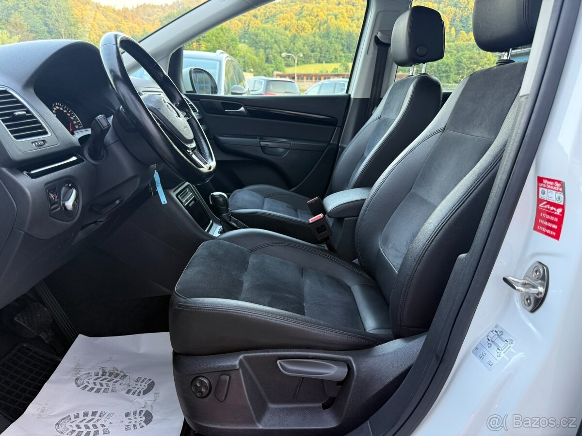 VW SHARAN 2.0 TDi DSG NAVI KAMERA WEBASTO TAŽNÉ 7 MÍST - 9