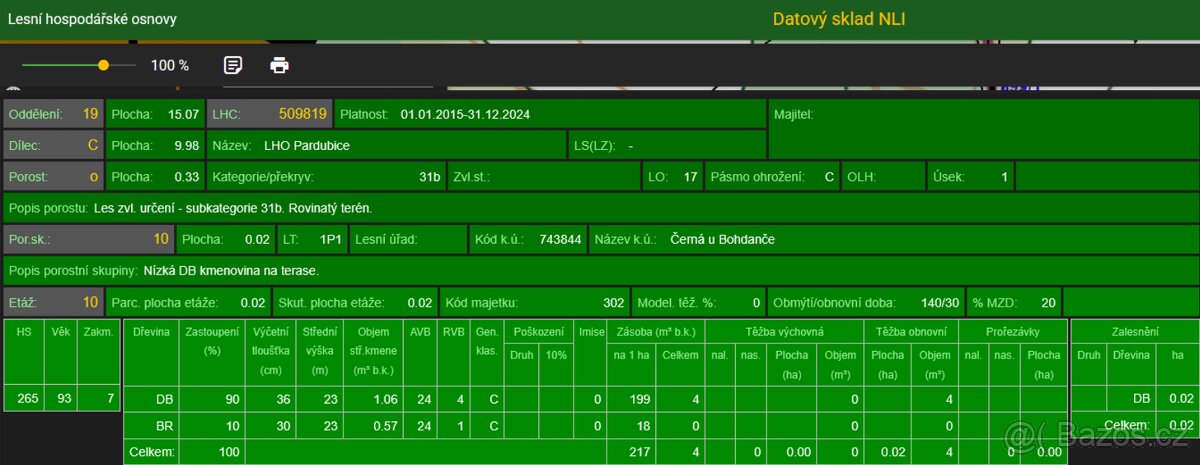 Prodám pozemky na k.ú. Černá u Bohdanče - 9