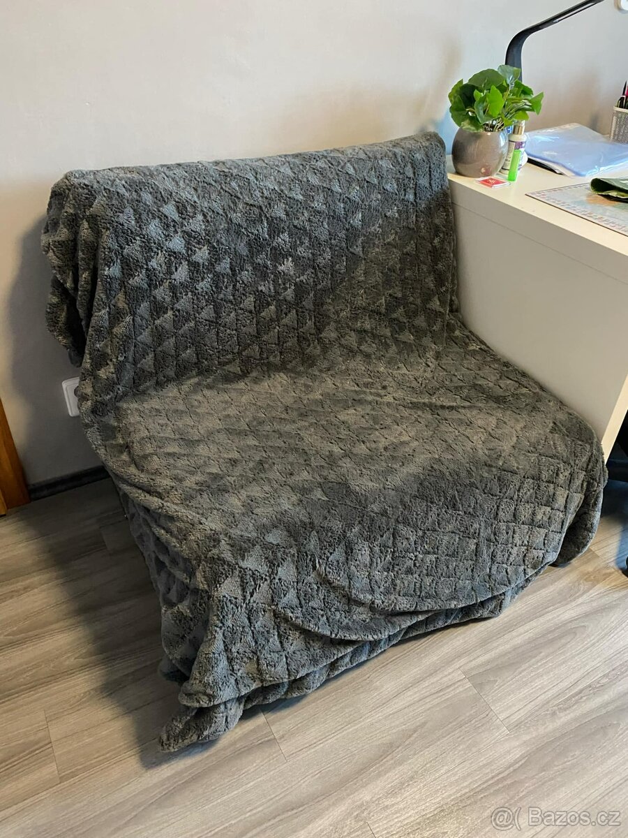 NOVE rozkládací křeslo s úložným prostorem - 9