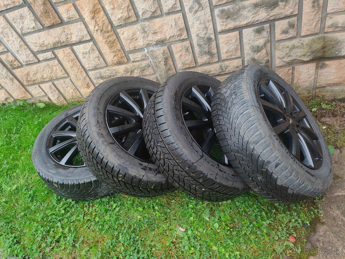 Alu disky PLATIN + zimní pneu 215/60 R17 - 9