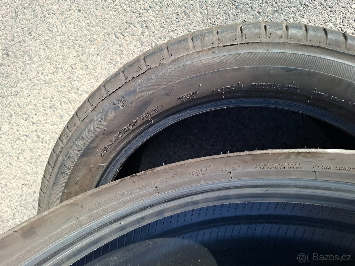 BMW X5, X6 - Pneu 305/40 a 275/45 R20 letní - 9