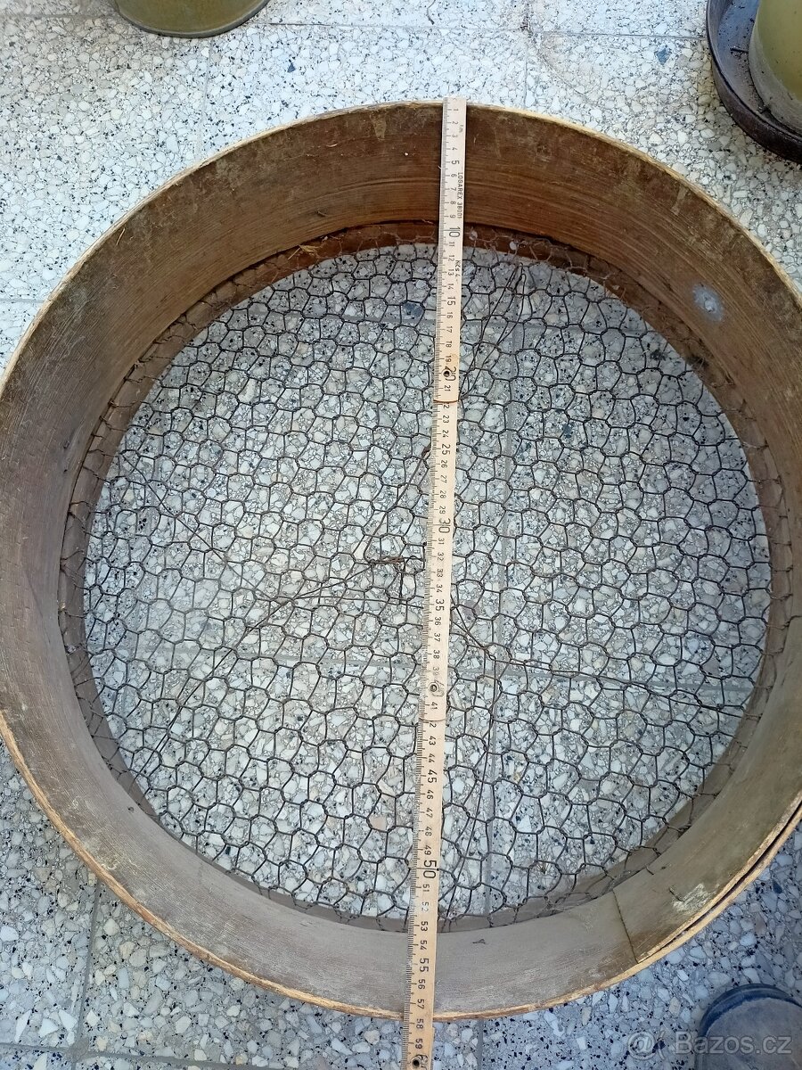 Dřevěná síta, sada 3ks (rezervace p. Hanz. Ostrava) - 9