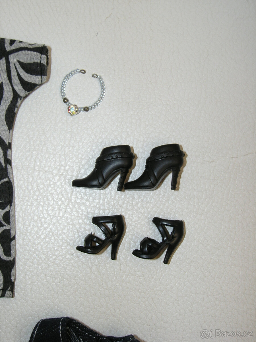 Šaty kalhoty tričko oblečky na panenku Barbie - 9