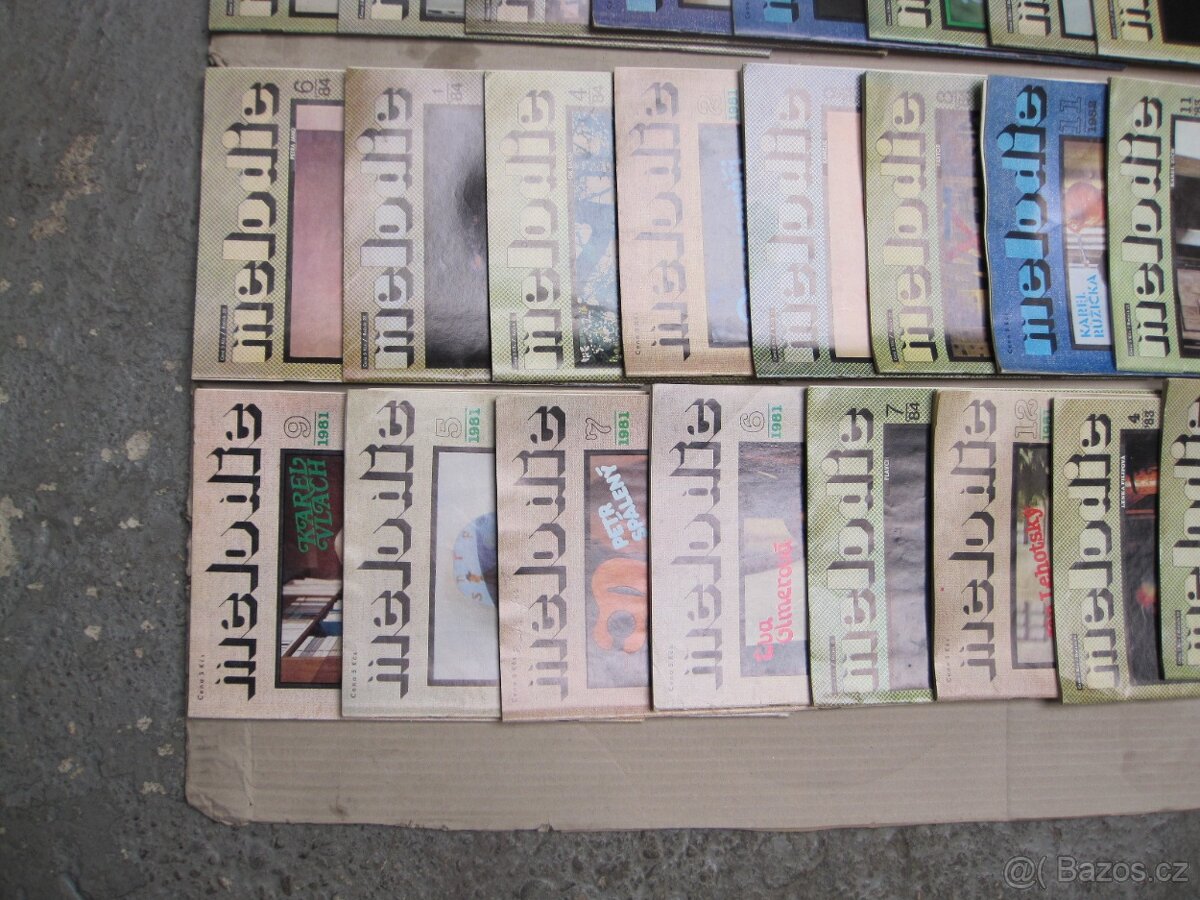 časopis Melodie z r.1982-1983 - 9