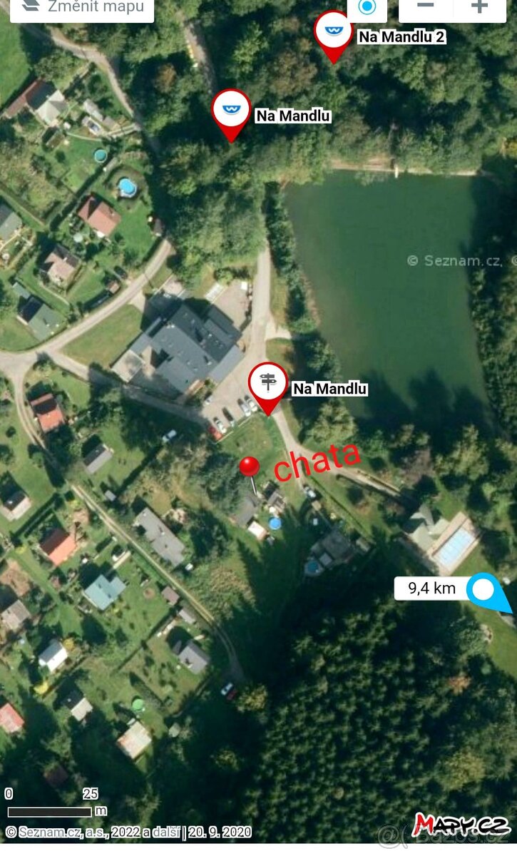 Chata Mandl, Obec Řetová - 9