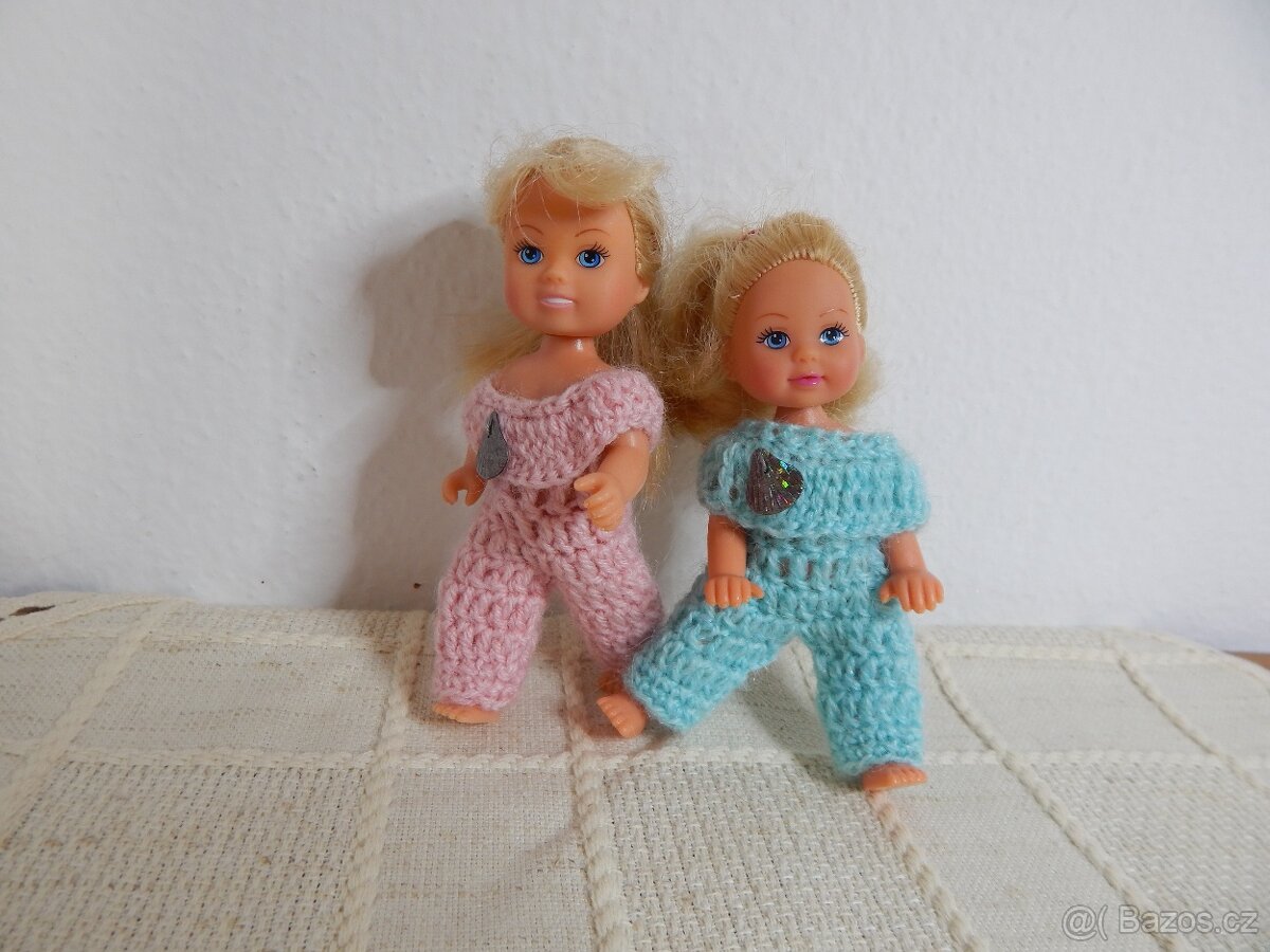 Ruční práce háčkované šatečky pro Evičku - Barbie - 9