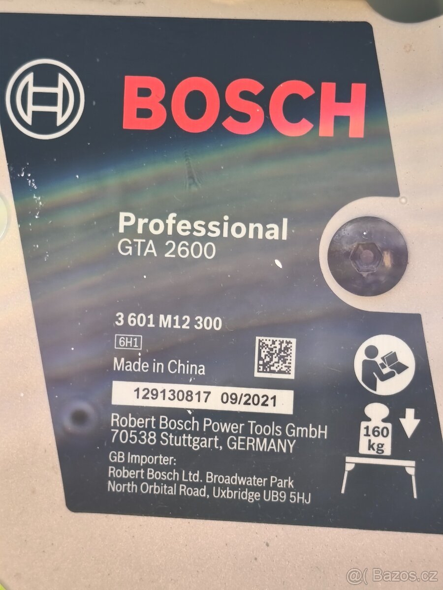 Prodám stojan na pokosové pily BOSCH GTA 2600 Professional - 9
