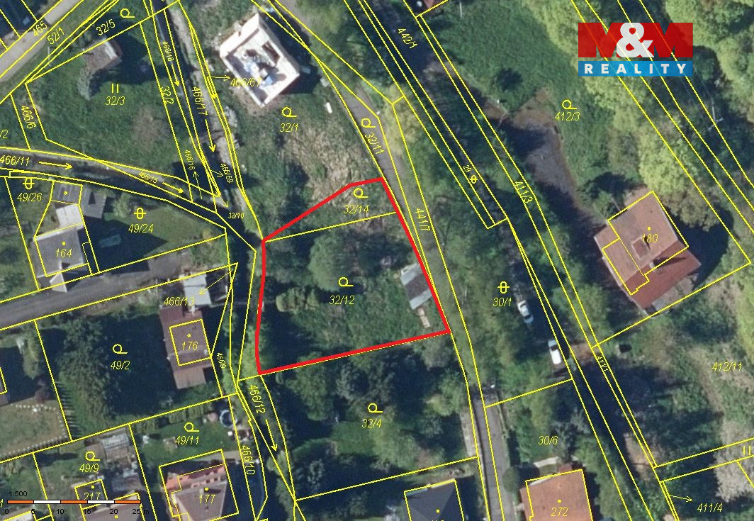 Prodej pozemku k bydlení, 876 m², Perštejn, ul. Nová - 9