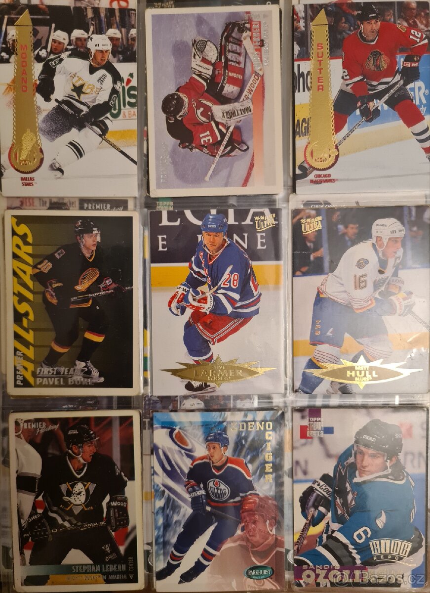 Hokejové kartičky NHL, inzerat 1z2 - 9