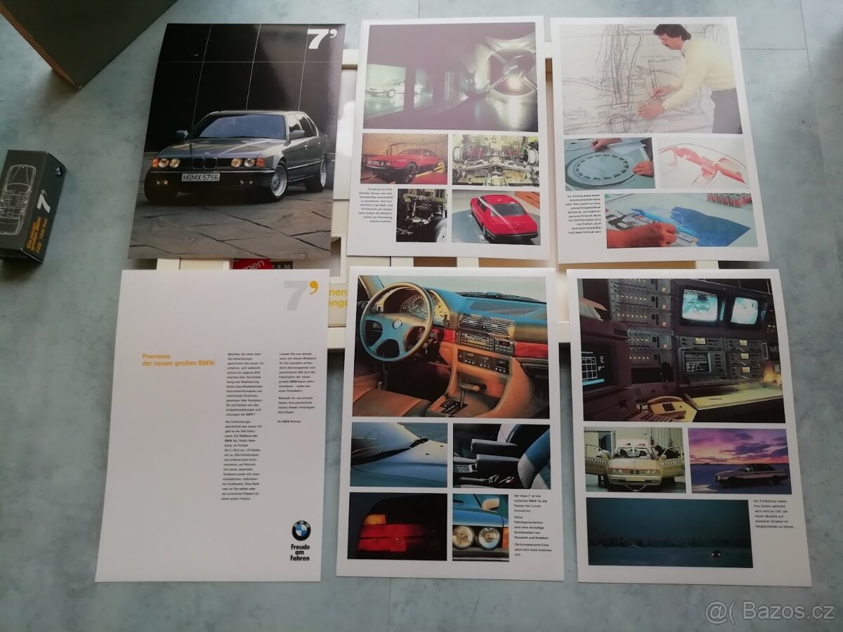 BMW E32 - extrémně vzácná kazeta k premiéře 7er - 9