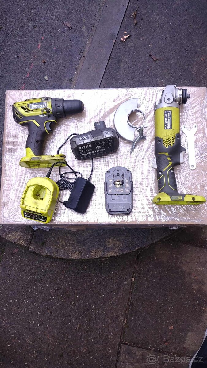 Prodám set nářadí Ryobi One+ 18V - 9