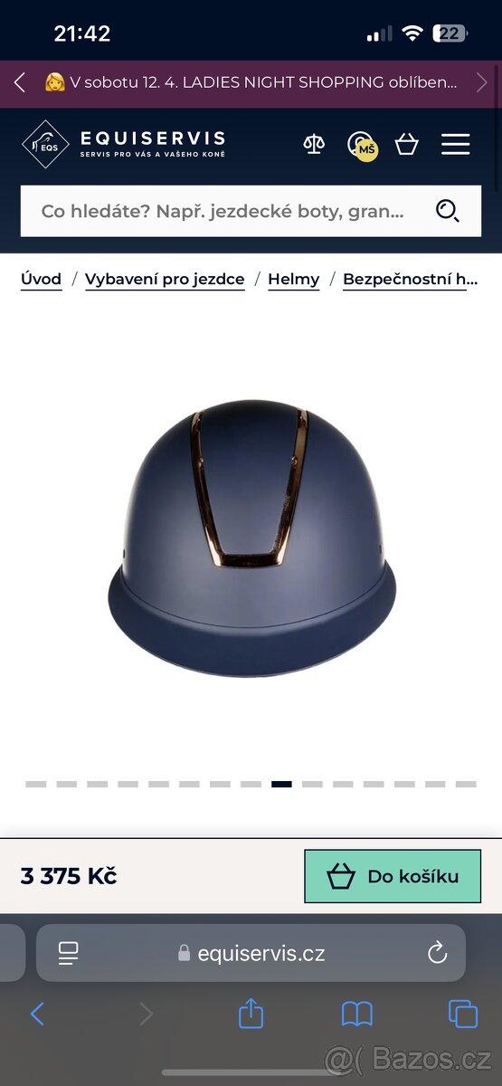 Přilba HKM Lady, velikost M. - 9