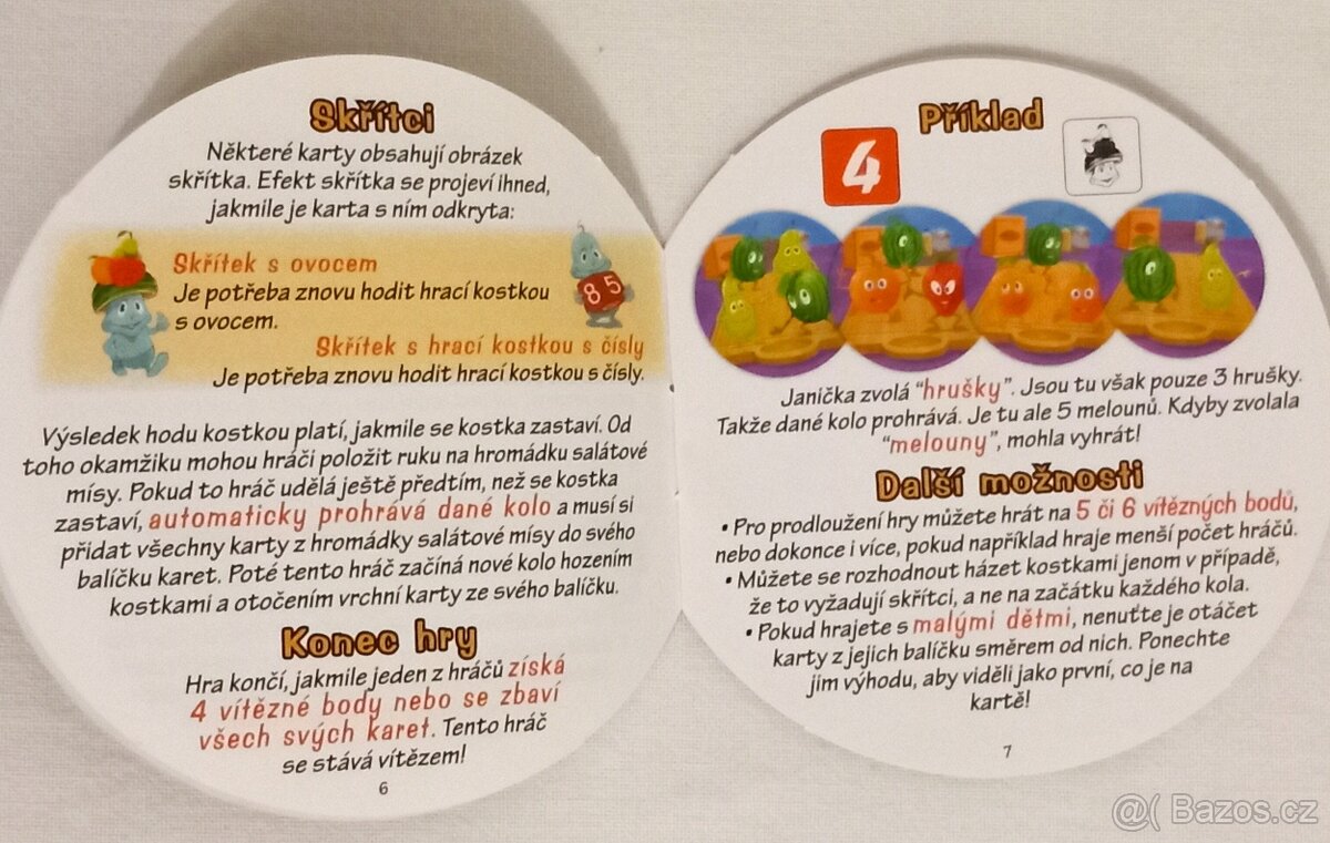 Stolní hra Ovocný salát - 9
