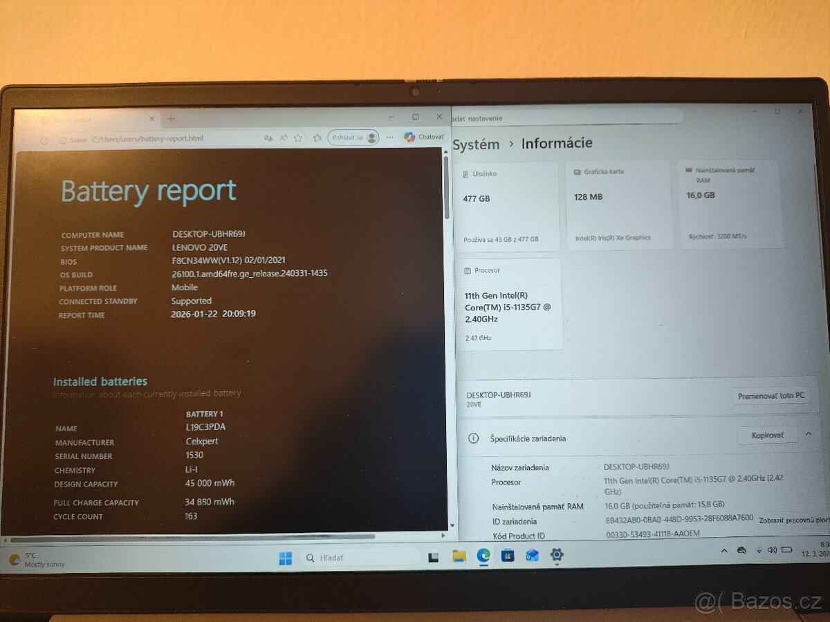 ThinkBook G2 – i5 / 16 / 512 - 9