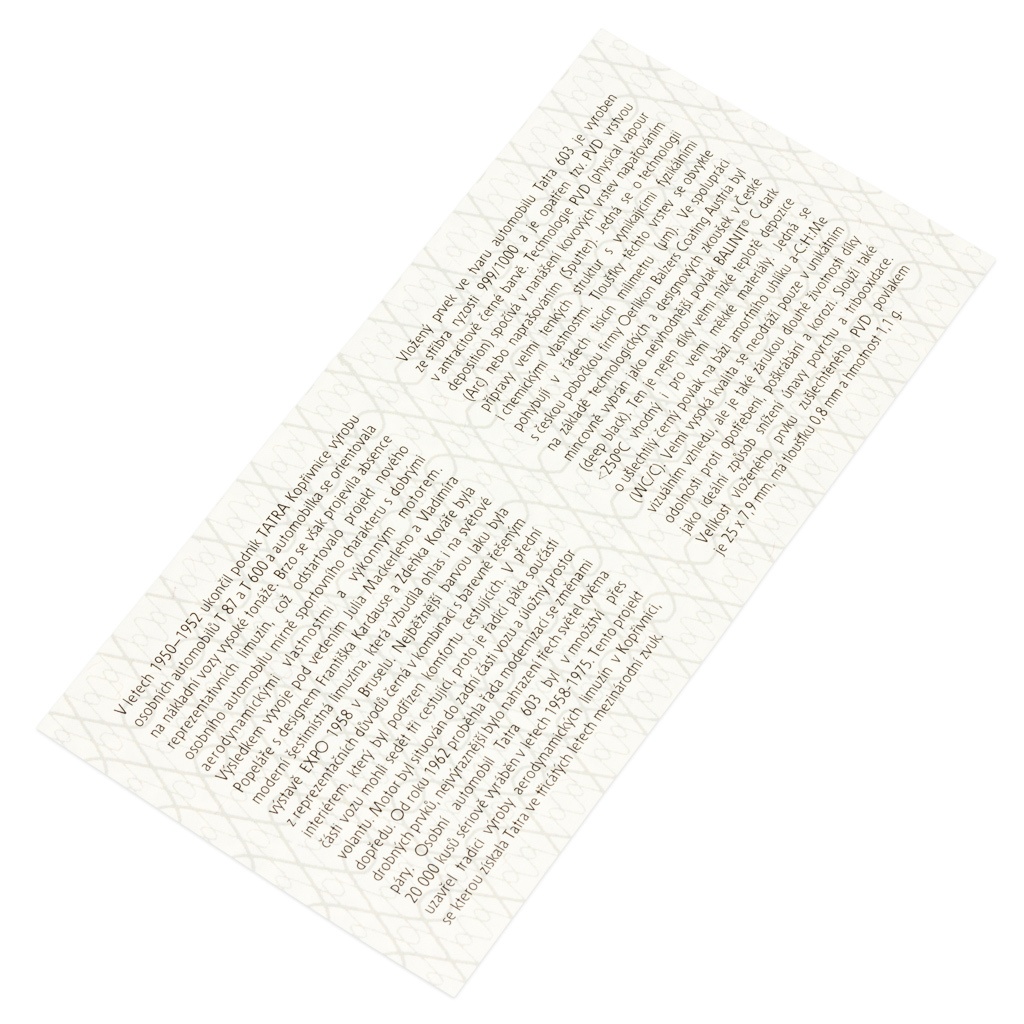 Stříbrná mince 500 Kč 2023 Tatra 603 stand - 9