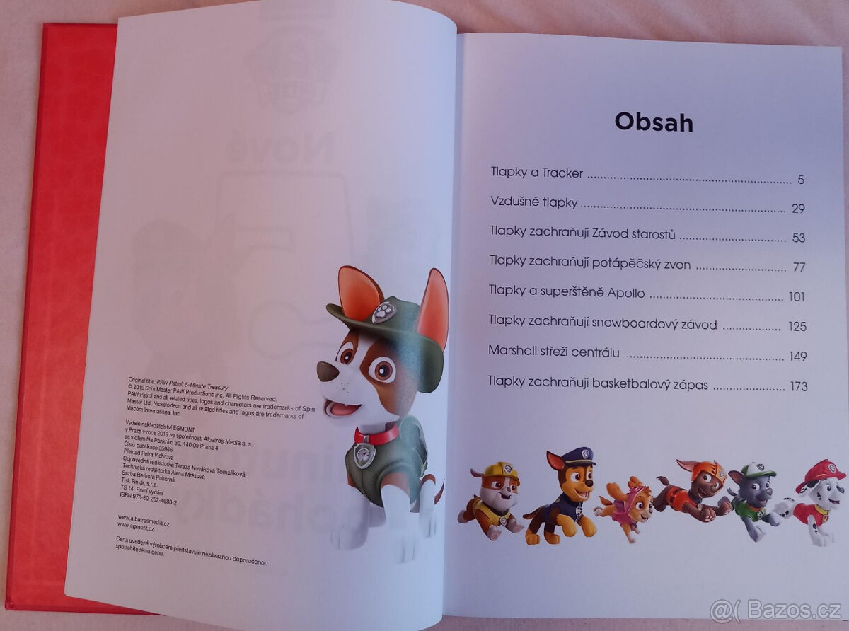 Tlapková patrola - 5minutové pohádky - zánovní - 9