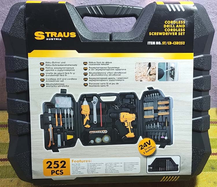 AKU nářadí s příslušenstvím - 9