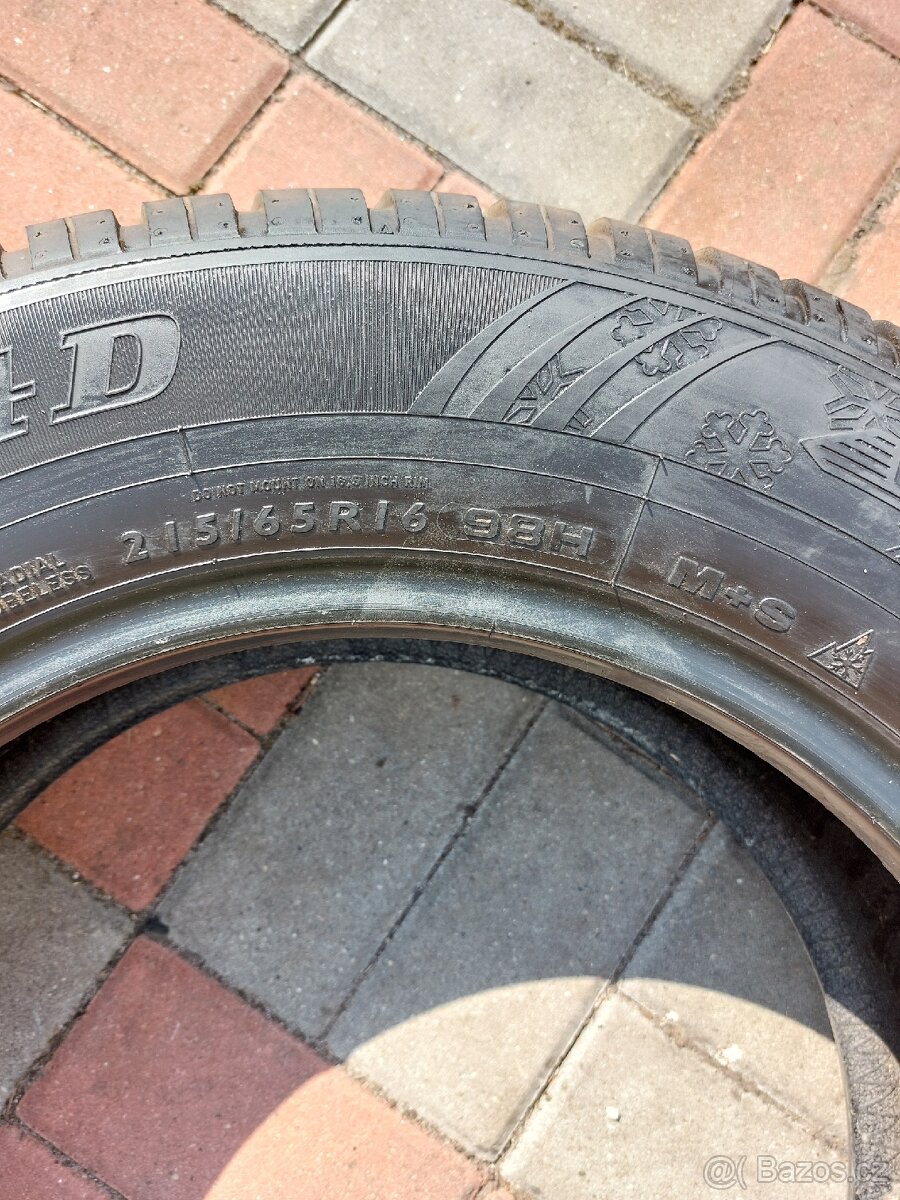 215/65R16 98H 5,5-7MM DUNLOP/FULDA - 9