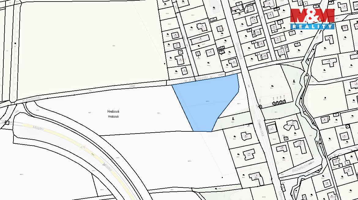 Prodej pozemku k bydlení, 6339 m², Ostrava - 9