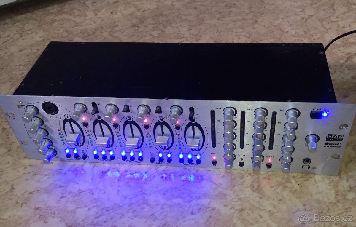 DAP Audio Zone Control mixér. mix pult - 9