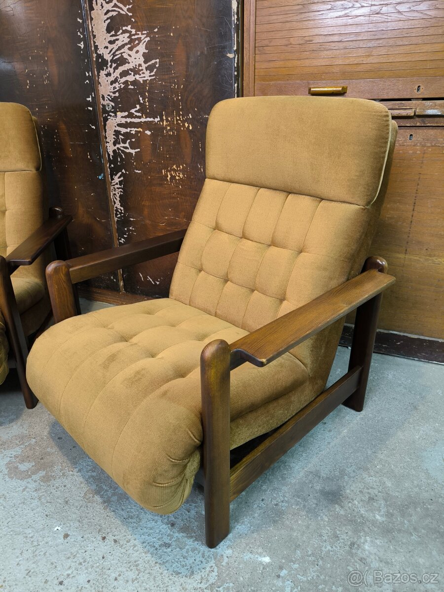 Párová čalouněná křesla Barbora - 9