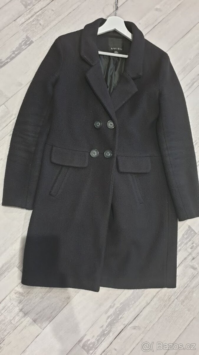 Černý zimní kabát - 9