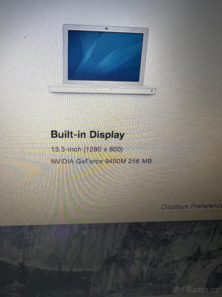 Prodám starý MacBook 5,2 z roku 2008 - 9