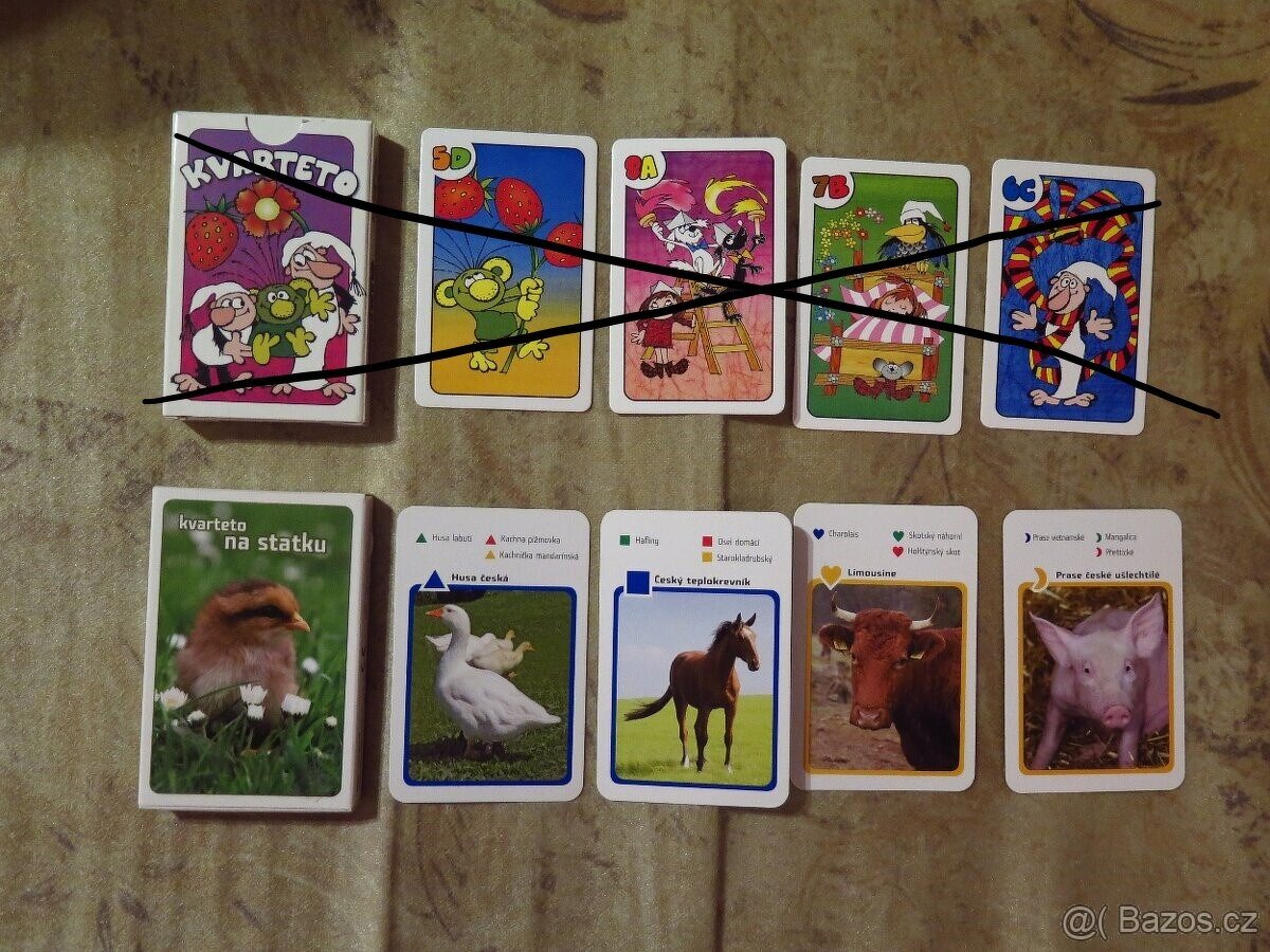 Pexesa, kvarteta, omalovánka, puzzle - 9