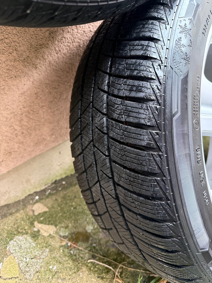 Sada Alu 17” Audi s 225/50 R17 zimni pneu - 9