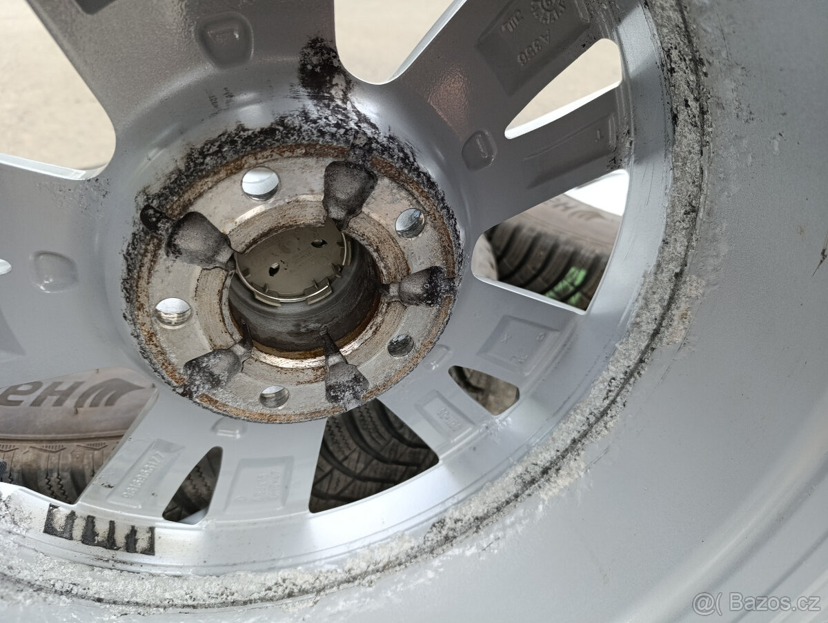 5x108 Peugeot Rifter 6,5Jx16" ET47 alu disky - 9